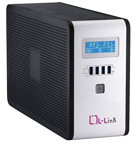 L-Link | Sistema de Alimentacion Ininterrumpida para Pc | Sai de 2000 VA Interactive con Display LCD L-LINK LL-7720