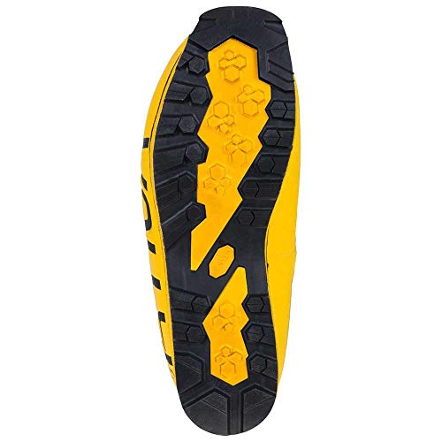 LA SPORTIVA Olympus Mons Cube S, Botas de montaña Unisex Adulto, Yellow/Black, 42 EU