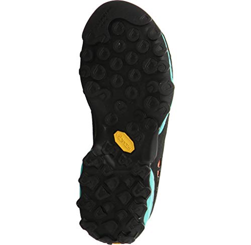 LA SPORTIVA TX4 Woman, Zapatillas de montaña Mujer, Carbon/Aqua, 37.5 EU