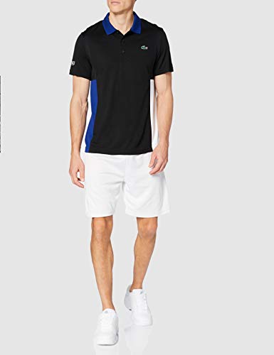 Lacoste Dh2053 Polo, Negro/Blanco Cosmic-Blanc, L para Hombre