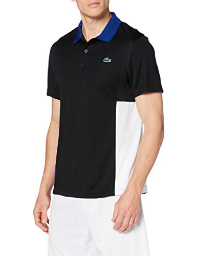 Lacoste Dh2053 Polo, Negro/Blanco Cosmic-Blanc, L para Hombre