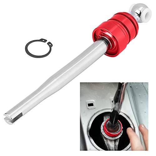 Ladieshow Car Short Throw Shifter Aluminio Quick Shift Short Throw Shifter para BMW E30 E36 E39 E46 M3 M5 3/5 Series(Red)