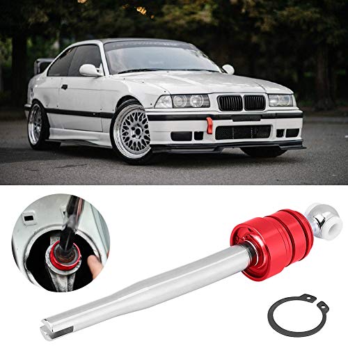 Ladieshow Car Short Throw Shifter Aluminio Quick Shift Short Throw Shifter para BMW E30 E36 E39 E46 M3 M5 3/5 Series(Red)