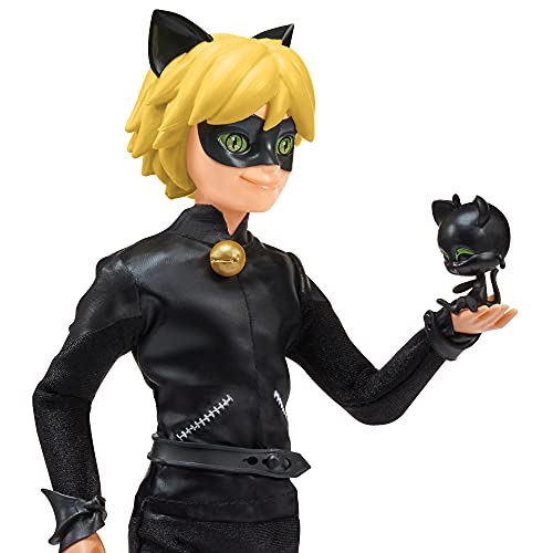 Ladybug: Fashion Doll Muñeco articulado Miraculous Ladybug - Cat Noir (Bandai P50002)