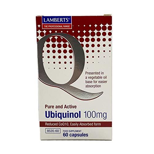 Lamberts Ubiquinol 100mg 60 Cápsulas