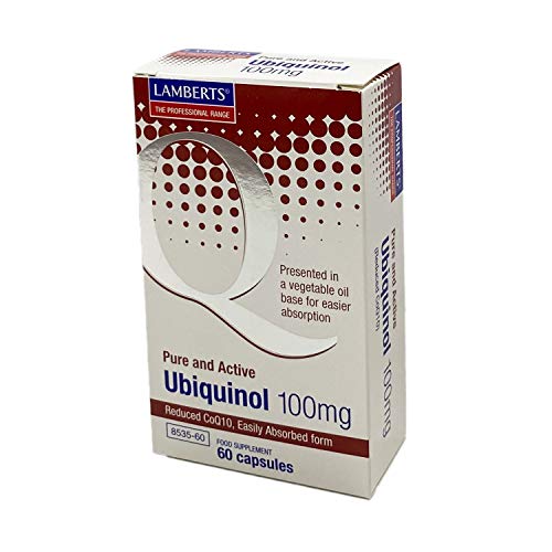 Lamberts Ubiquinol 100mg 60 Cápsulas