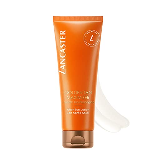 LANCASTER GOLDEN TAN MAXIMIZER – Leche After Sun - Prolonga el bronceado hasta 1 mes – Para todo tipo de pieles – 250ml