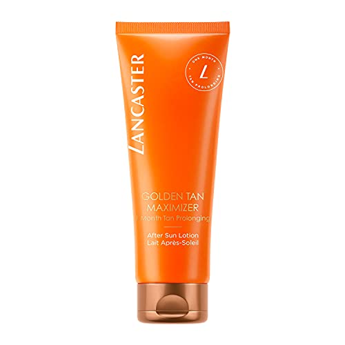 LANCASTER GOLDEN TAN MAXIMIZER – Leche After Sun - Prolonga el bronceado hasta 1 mes – Para todo tipo de pieles – 250ml