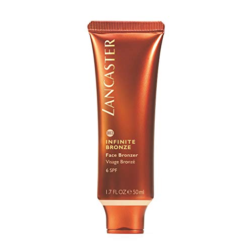 LANCASTER INFINITE BRONZE - Crema bronceadora para el rostro - SPF 6 - Para todo tipo de pieles - 50ml