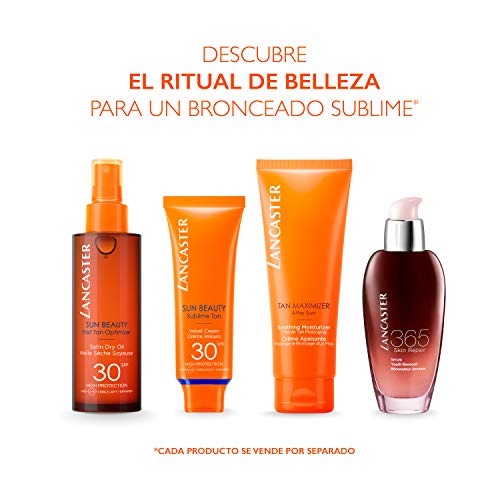 LANCASTER SUN BEAUTY – Aceite corporal - Acelera el bronceado- SPF30 - Para todo tipo de pieles - 150 ml