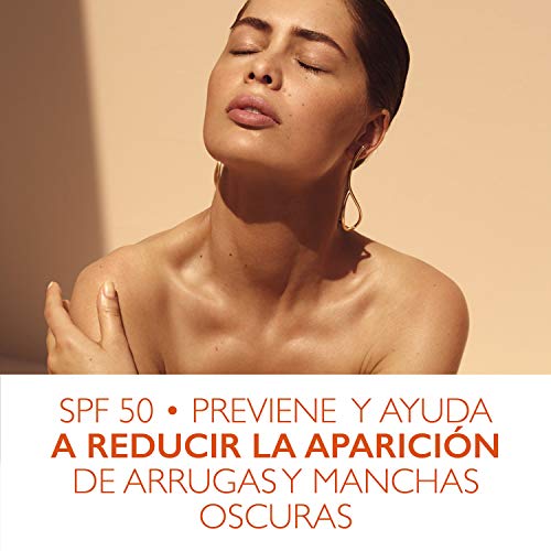 LANCASTER SUN PERFECT - Crema solar facial iluminadora - SPF50 - Para todo tipo de pieles - 50ml