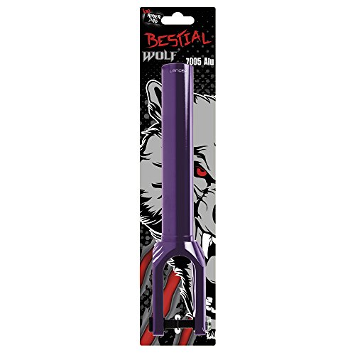 LANCER249, Horquillas para scooter Bestial Wolf, violeta