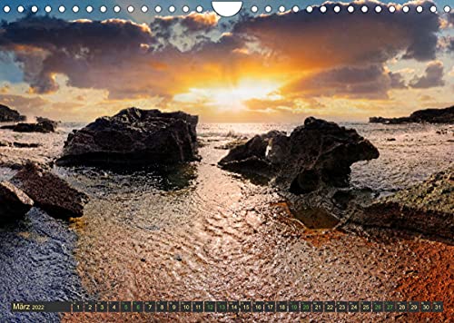 Lanzarote Feuerinsel im Atlantik (Wandkalender 2022 DIN A4 quer)