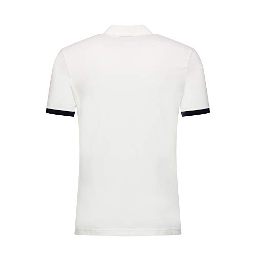 Le Coq Sportif ESS Polo SS Bicolore N°1 M, Hombre, New Optical White, 2XL