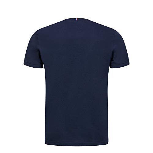 Le Coq Sportif ESS tee SS N°2 Camiseta, Hombre, Dress Blues, XS