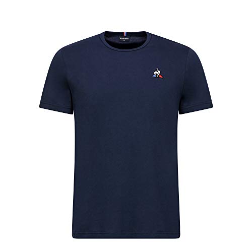 Le Coq Sportif ESS tee SS N°2 Camiseta, Hombre, Dress Blues, XS