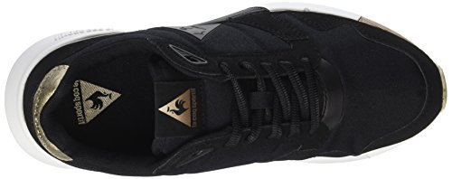 Le Coq Sportif Omega X W Metallic, Zapatillas Mujer, Negro Negro, 36 EU