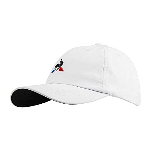 Le Coq Sportif Tennis Pro Cap M Gorra, Unisex Adulto, New Optical White/Black, Talla Única