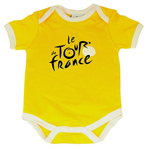 Le Tour de France Unisex-Baby oficial Tour de Francia Body - Amarillo -
