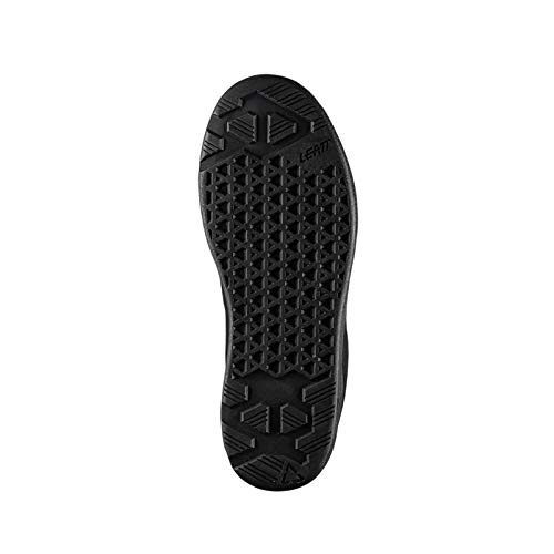 Leatt Chaussures 2.0 Flat, Zapatillas de Ciclismo de montaña Unisex Adulto, Noir, 42 EU