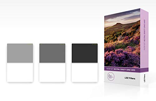 Lee Filters FHNDGHS - Juego de filtros degradados de Densidad Neutra con transición Dura