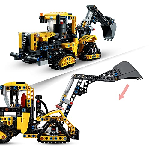 LEGO 42121 Technic Excavadora Pesada a Tractor, Modelo 2 en 1, Juguete de Construcción de Vehículos para Niños 8 Años