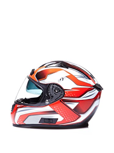 LEM HELMETS Casco Race Rojo XL (61 cm)