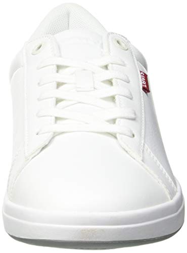 Levi's Aart Iberia, Zapatillas Hombre, White Normal, 44 EU