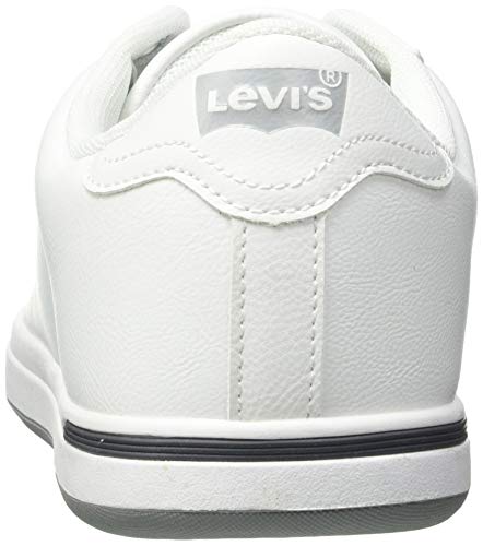 Levi's Aart Iberia, Zapatillas Hombre, White Normal, 44 EU