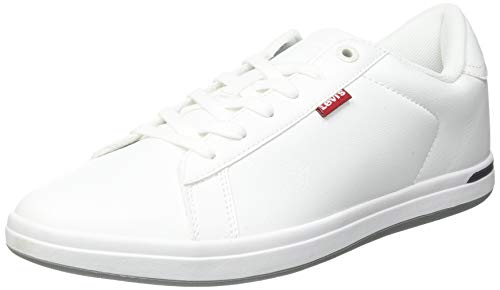 Levi's Aart Iberia, Zapatillas Hombre, White Normal, 44 EU