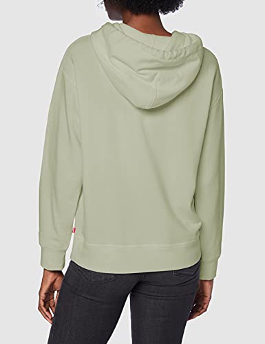 Levi's Graphic Standard, Sudadera con Capucha Dream State Modern Vintage Logo Desert Sage, S para Mujer