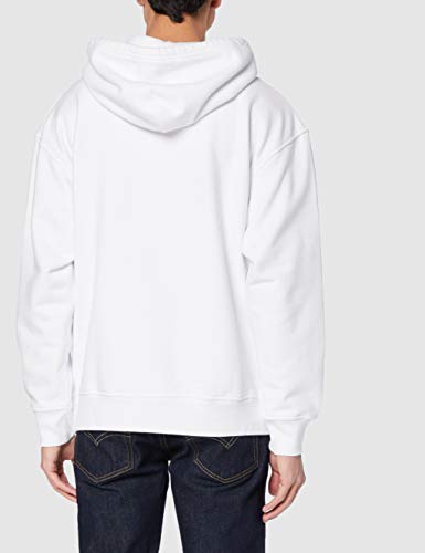 Levi's T2 Relaxed Graphic Sudadera, Mv Logo Po White, XL para Hombre