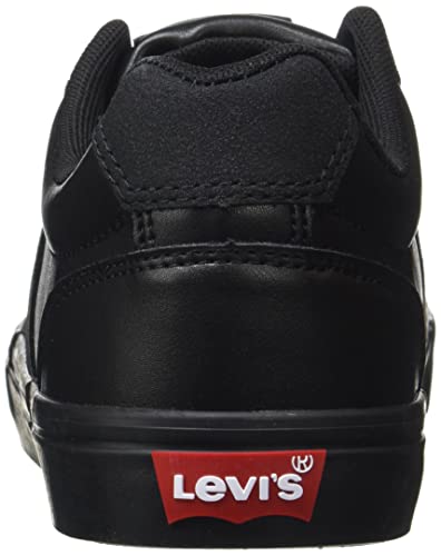 Levi's Turner 2.0, Sneakers para Hombre, Negro (Full Black), 42 EU