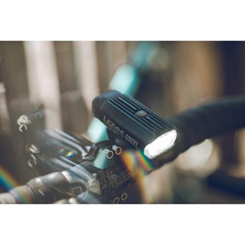 Lezyne Micro 600 XL - Iluminación para Bicicleta (LED, Recargable, USB, Unisex), Unisex Adulto, Color Negro, tamaño FR : Taille Unique (Taille Fabricant : t.One sizeque)