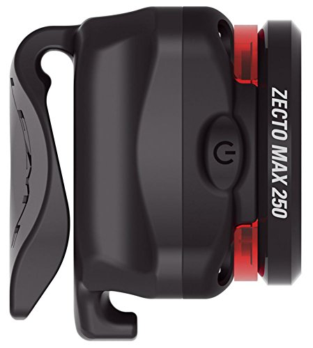 Lezyne Zecto Drive Max 250 - Luz trasera para bicicleta, color negro