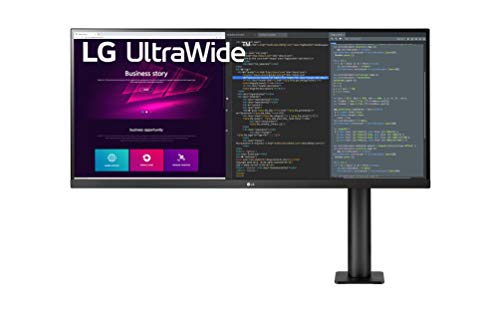 LG 34WN780-B - Monitor 34" UltraWide Ergo (IPS, 3440x1440, 21:9, 300nit, 1000:1, sRGB>99%, HDMIx2, DPx1, USB-A x2 salida, USB-B x1 entrada; HDR10; AMD FreeSync; altavoces 2x7W; ajustable) negro