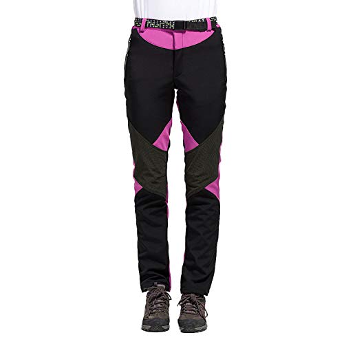 LHHMZ Mujeres Pantalones Impermeables de Senderismo Transpirable Ligero Deportes al Aire Libre Secado rápido Pantalones Trekking De Escalada