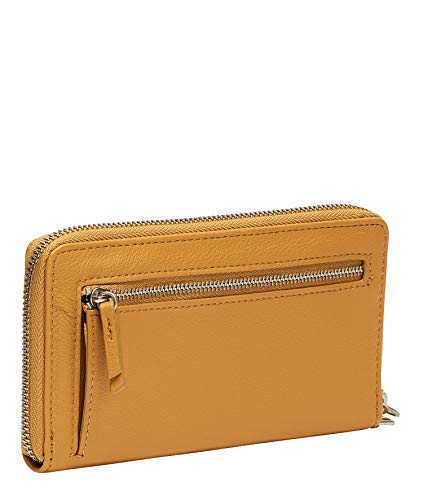 Liebeskind Berlin BAVivianW2-Basic, Accesorio de Viaje-Billetera para Mujer, Inca Gold, 18x10x2.5 cm