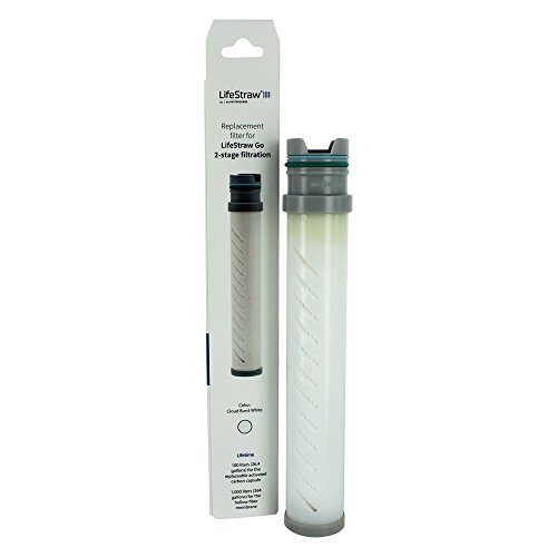 Lifestraw Go Filtro 2-Etapa-Reemplazo Para Go (2-Stufig) Filtro Blanco, Weis, M