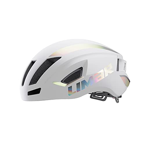 Limar Air Speed Casco de Bicicleta, Unisex Adulto, Iridescent White, Large