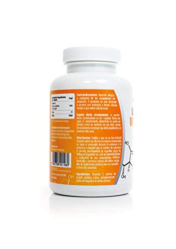 Liposomal Vitamina C 1000, paquete con 100 cápsulas 1150 mg (115 g)