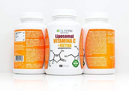 Liposomal Vitamina C 1000, paquete con 100 cápsulas 1150 mg (115 g)