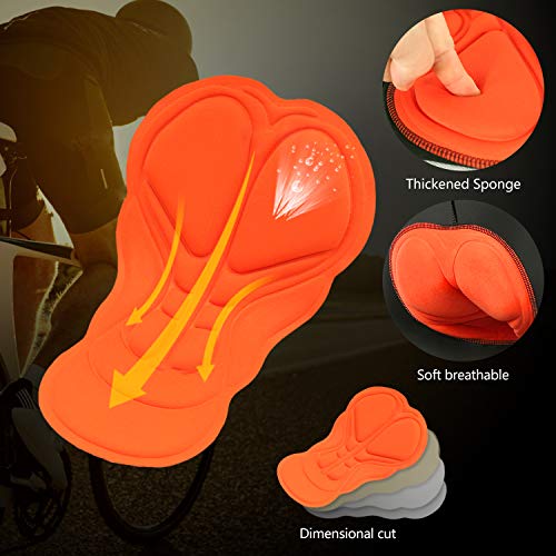 Lixada Maillots de Ciclismo Hombres Camiseta y Pantalones Cortos de Ciclismo Conjunto de Ropa para Ciclismo al Aire Libre