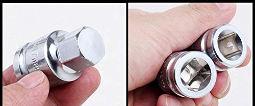 Llave de vaso hexagonal de 17 mm de diámetro, herramienta de mano CR-V universal hexagonal Allen Head para reparación de automóviles