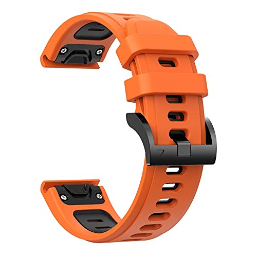 LLKHFA EasyFit Silicone Muñequera de la muñeca para Garmin Fenix​6 Pro 5 Plus 22mm Reloje de liberación rápida FENIX5 FENIX6 Forerunner 945 Watch Band