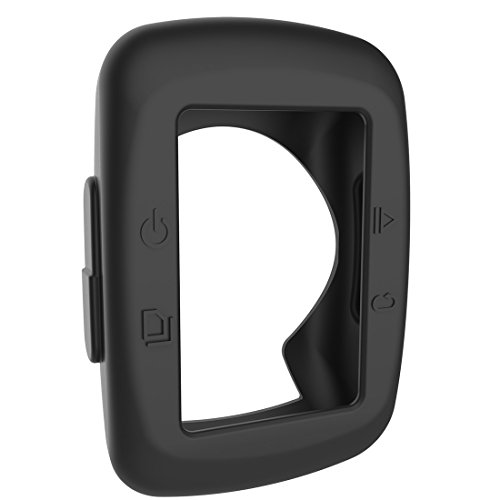 LOKEKE Funda protectora de silicona Carcasa para Garmin Edge 200/500 (negro)