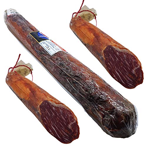 Lomo de Bellota ibérico 50% Raza Ibérica Pinucho - Peso Aproximado 1300/1450 gramos - Lomo de cerdo de bellota ibérico prácticamente libre de grasa externa - Elaboración Artesanal