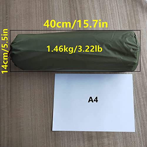 longeek 1-2PersonTent Teepee Tiendas para mochileros al aire libre Camping Senderismo Refugio climatizado Smokey HUT Chimenea caliente Tipi fácil de configurar