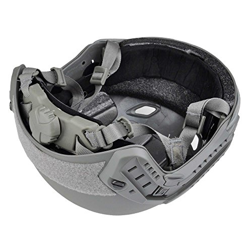 LOOGU Fast BJ Base Jump Casco protector con 12 en 1 Headwear (FG)