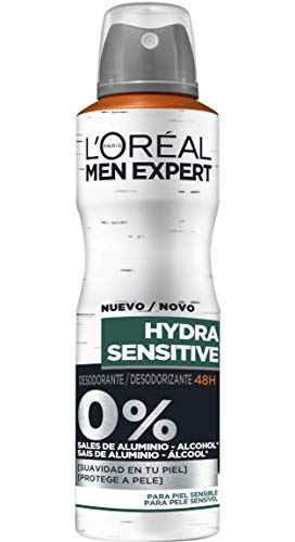 L'Oreal Paris Men Expert Deo Spray Sensitive Control R 150 ml - Lote de 6